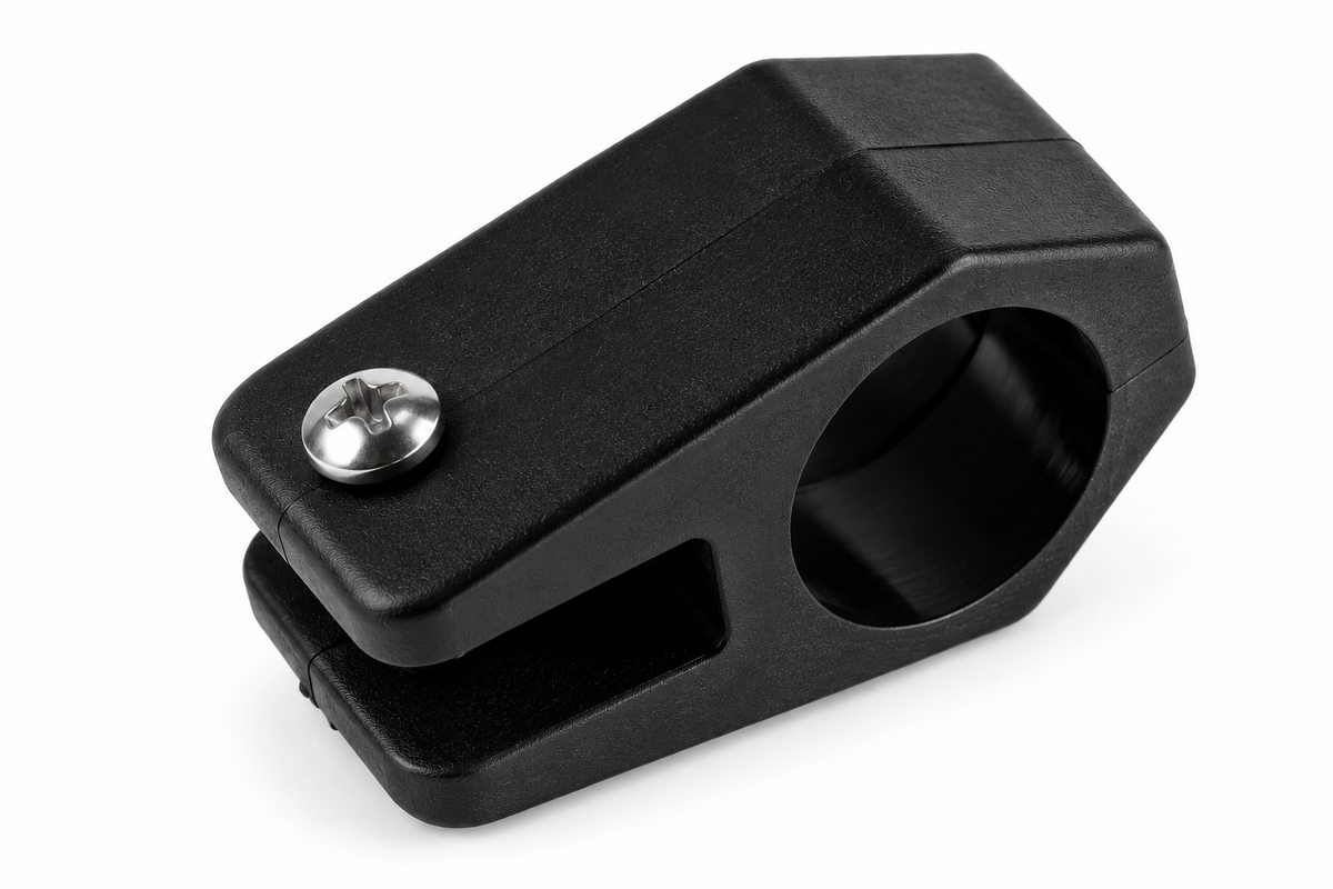 Verbindingsklem 19 mm - Zwart Nylon