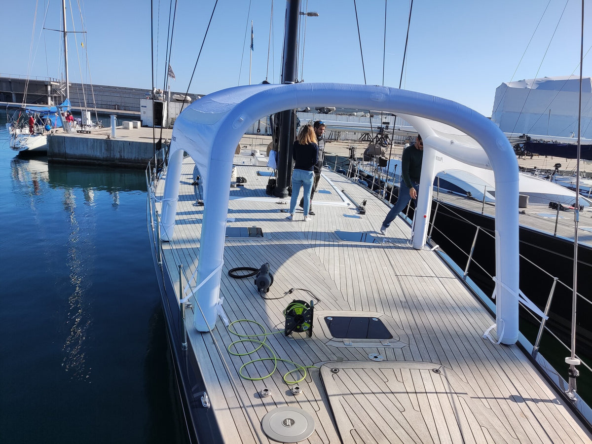 Decktent L opblaasbare Bimini