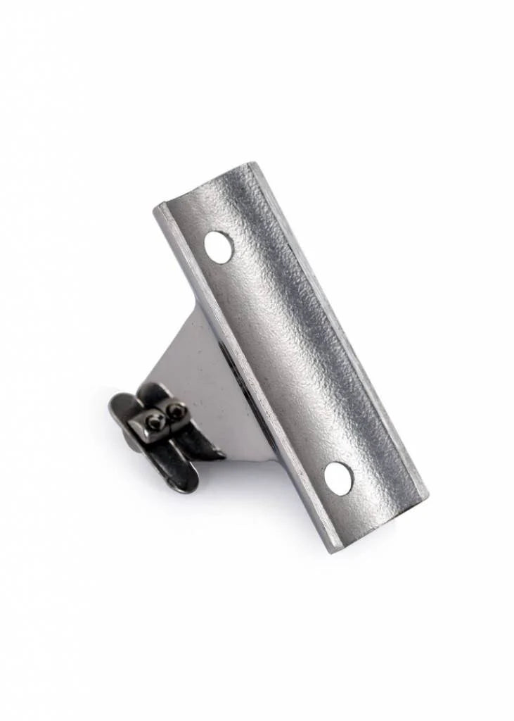 RVS Railingbeugel met gaffelpen voor buisdiameter 20/22/25 mm