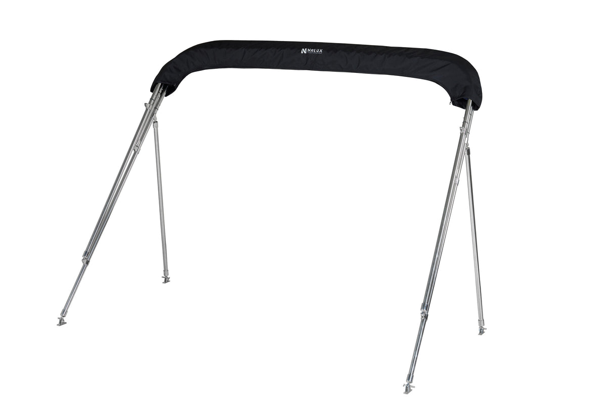 NALUX RVS Biminitop 2 bogen - Hoogte 110 cm -Breedte 110-130 cm