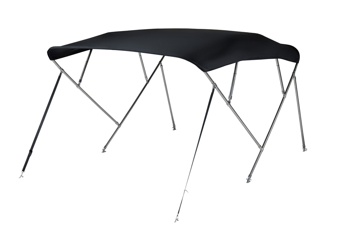 NALUX  RVS Biminitop 4 bogen - Hoogte 137 cm -Breedte 246-261 cm